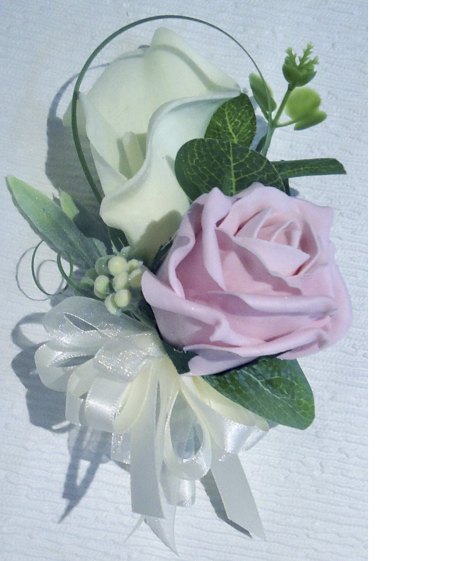 Rose & Real Touch Calla Lily Corsage